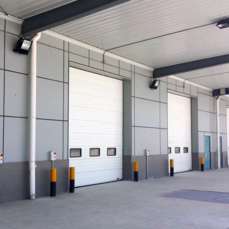 Porte sectionnelle industrielle d'isolation d'entreposage au froid SD04