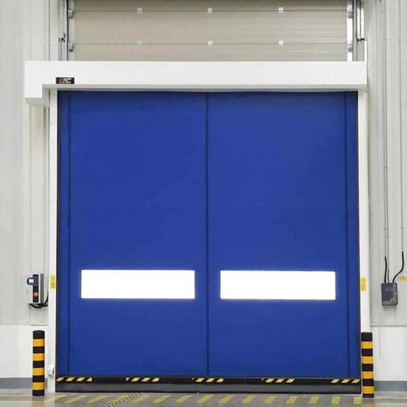 Porte rapide industrielle à fermeture éclair HSD02